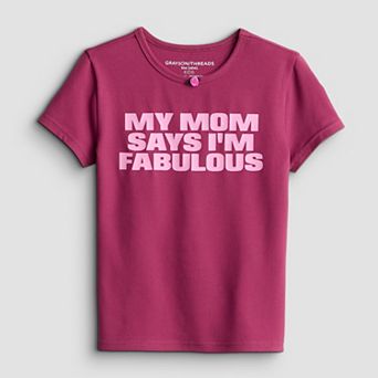 Girls 4-8 Grayson Threads Kids The Label Fabulous Short Sleeve T-Shirt