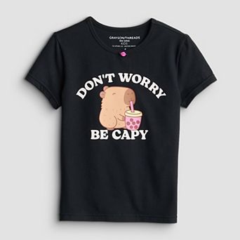 Girls 4-8 Grayson Threads Kids The Label Capy Graphic T-Shirt
