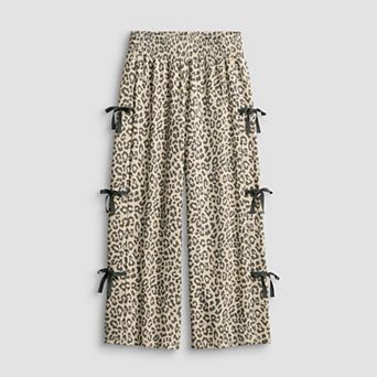 Girls 4-8 Grayson Threads Kids The Label Cheetah Bow Pants