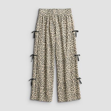 Girls 4-8 Grayson Threads Kids The Label Cheetah Bow Pants