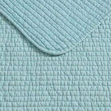 Nautica Seashore Stitch Quilt Set