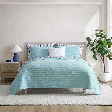 Nautica Seashore Stitch Quilt Set