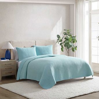 Nautica Seashore Stitch Quilt Set