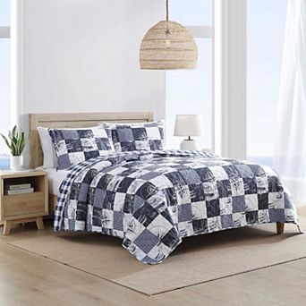 Nautica Sailors Patchwork Quilt Set