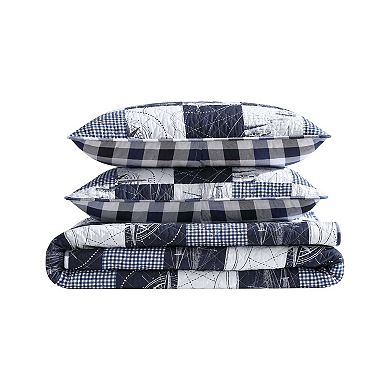 Nautica Sailors Patchwork Quilt Set