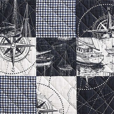 Nautica Sailors Patchwork Quilt Set