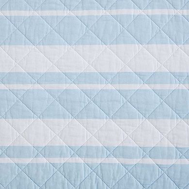 Nautica Seafront Stripe Quilt Set