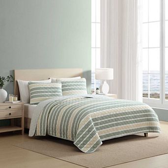 Nautica Varadero Stripe Quilt Set with Shams