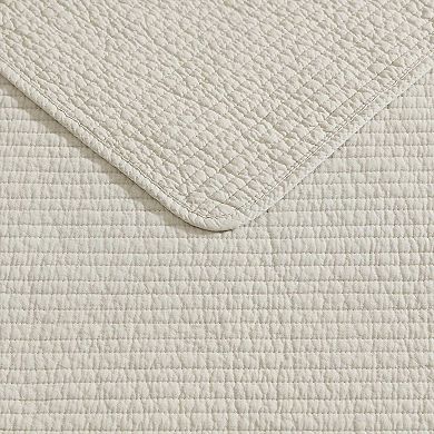 Nautica Seashore Stitch Quilt Set