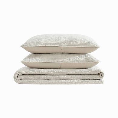 Nautica Seashore Stitch Quilt Set