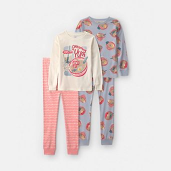 Girls 4-10 Carter's 4 pc Pajama Top & Pajama Bottoms Set
