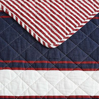 Nautica Striped Quilt Set