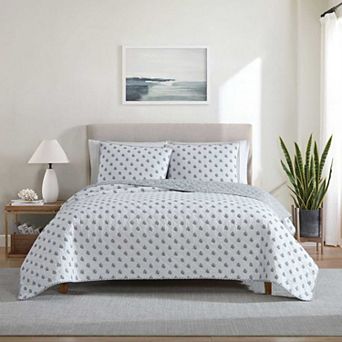 Nautica Coral Beach Quilt Set
