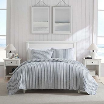 Nautica Coleridge Striped Quilt Set