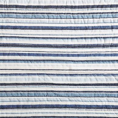 Nautica Pembrook Striped Quilt Set