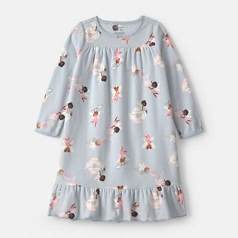 Girls 4-10 Carter's Fleece Loose Fit Nightgown
