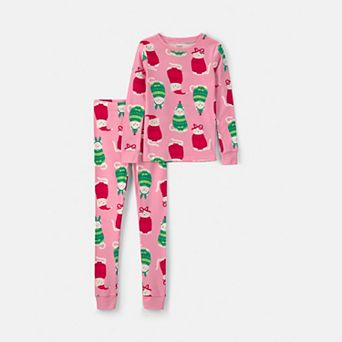 Kids 4-14 Carter’s 2 pc Holiday Pajama Top & Pajama Bottoms Set