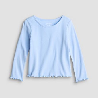 Toddler & Girls 6-12 Jumping Beans® Sensory Adaptive Long Sleeve Rib Top