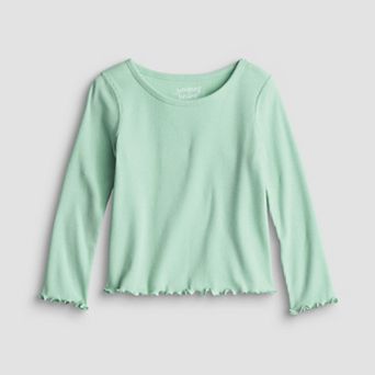 Toddler & Girls 6-12 Jumping Beans® Sensory Adaptive Long Sleeve Rib Top