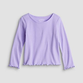 Toddler & Girls 6-12 Jumping Beans® Sensory Adaptive Long Sleeve Rib Top