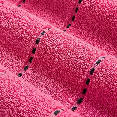 Juicy Couture Luxurious Plush Stripe Towel 6-Piece Set