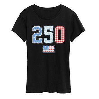 Women's USA 250 Americana Patchwork Graphic Tee