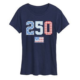 Women's USA 250 Americana Patchwork Graphic Tee