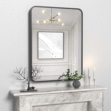 Wall-Mounted Metal Framed Vanity Wall Mirror