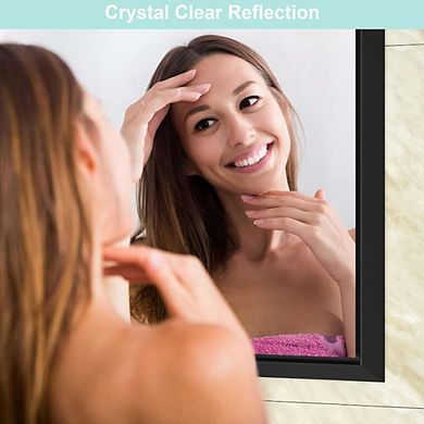 Metal Frame Rectangle Vanity Wall Mirror