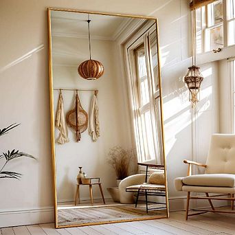 Standing Rectangle Wall Mounted Mirror