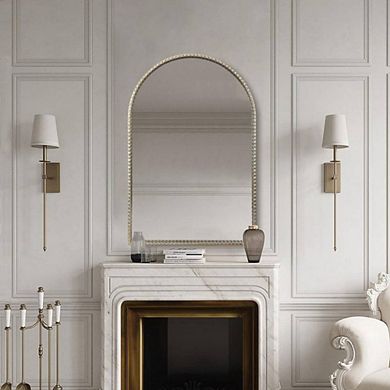 Antique Silver Arch Wall Mirror