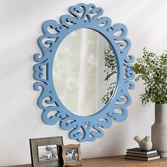 Small Hanging Baroque Style Wall Mirror