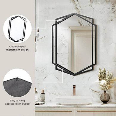 Metal Entryway Large Wall Mirror