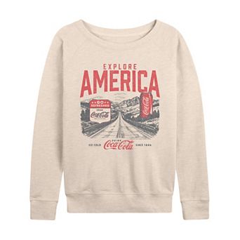 Women's Coca-Cola Explore America French Terry Long Sleeve Tee
