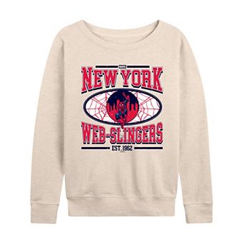 Women's Marvel Spider-Man French Terry Long Sleeve Tee