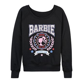 Women's Barbie Athletic Club Americana French Terry Long Sleeve Tee