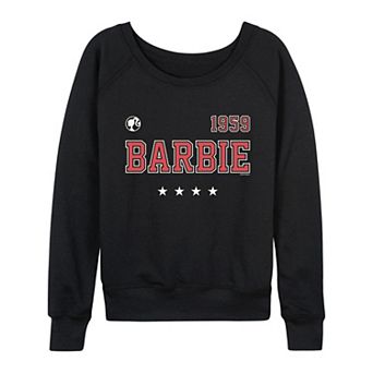 Women's Barbie Americana French Terry Long Sleeve Tee