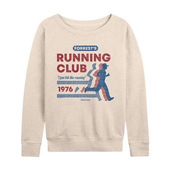 Women's Forrest Gump Running Club 1976 French Terry Long Sleeve Tee