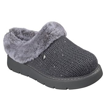 Skechers® BOBS® from Skechers® Women's Slip-On Faux-Fur Scuff Slippers