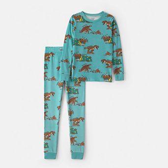 Boys 4-14 Carter’s 2 pc Allover Print Pajama Top & Pajama Bottoms Set