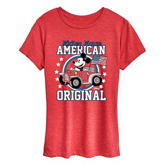 Women's Disney's Mickey Mouse American Original Graphic Tee