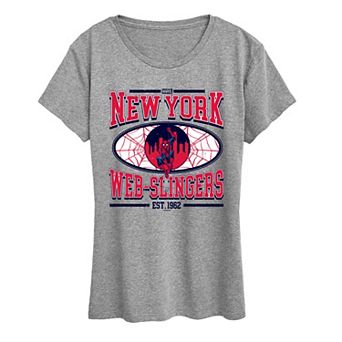 Women's Marvel Spider-Man New York Web-Slingers Graphic Tee