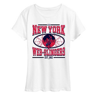 Women's Marvel Spider-Man New York Web-Slingers Graphic Tee