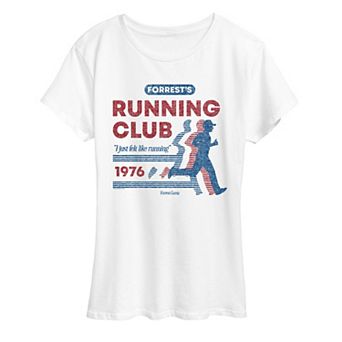 Women's Forrest Gump Running Club 1976 Americana Graphic Tee