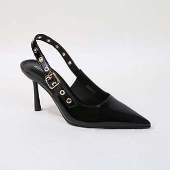 Candes Grommet Strap Slingback