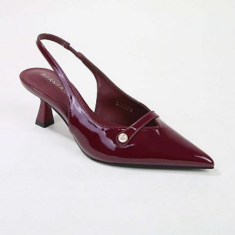 Caris Patent Slingback Pump