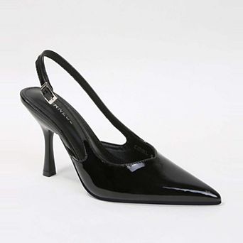Carmel Patent Slingback Heels