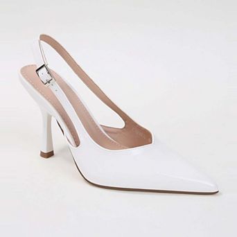 Carmel Patent Slingback Heels