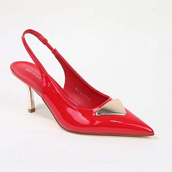 Chevelle Slingback Pump with Metallic Accent