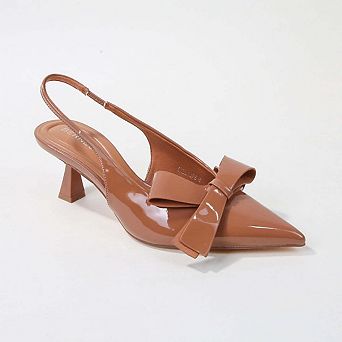 Calliope Slingback Kitten Heels